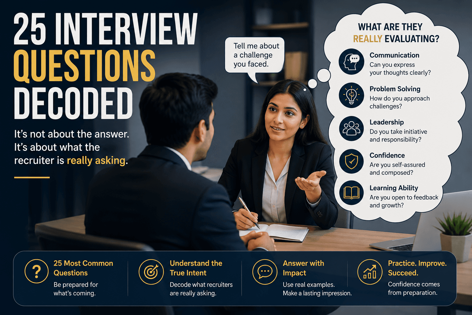 The 25 Most Common Interview Questions (And What Recruiters Really Want to Hear)